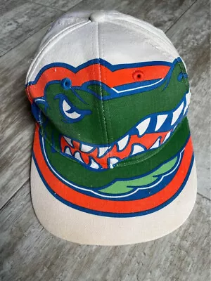 Vintage 1994 Global Caps Florida Gators Big Logo Snapback Hat • $39.99