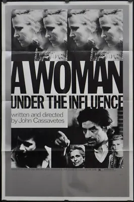 A Woman Under The Influence 1974 Original 27x41 Movie Poster John Cassavetes  • $725