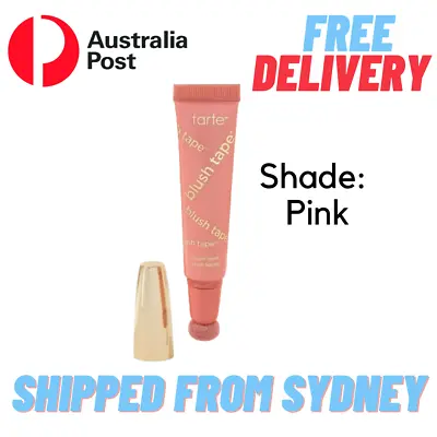 NEW Tarte Shape Tape Liquid Blush Full Size In Box Pink FREE SHIPPING • $51.95