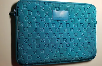 MARC JACOBS Aqua Blue Laptop Case 13  Sell As Is • $22