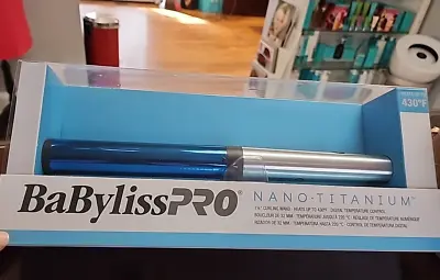 BaByliss Pro Nano Titanium 1 1/4 Curling Wand Beach Waves NEW From My Salon!! • $69.99