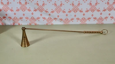 £16 • Buy Vintage Brass Candle Snuffer