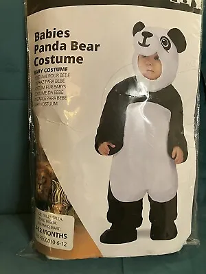 Babies Panda Bear Costume 6-12 Months  • £8.99