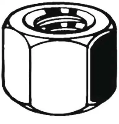 Zoro Select U11095.075.0001 Hex Nut 3/4 -16 Steel Grade 8 Black Oxide • $6.79