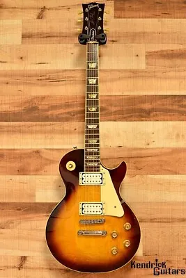 Gibson 1976 Les Paul Standard Brown Sunburst USA Vintage Electric Guitar MOD • $4017