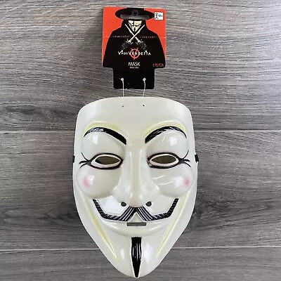 V For Vendetta Mask Disguise Halloween Party Costume Dress Up Cosplay  Mask New • $28.95