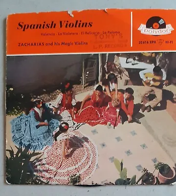 £1 • Buy Helmut Zacharias Und Seine Verzauberten Geigen - Spanish Violins (7 , EP)
