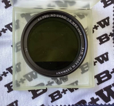 B+W 52mm XS-Pro Digital ND Filter 1-5 MRC-Nano • $325