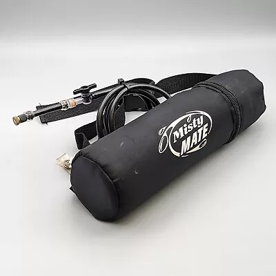 Misty Mate Pump Personal Portable Air Cooler Mister Spray Hiking Camping Black • $24.79