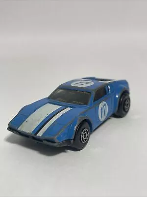 1975 Matchbox Superfast Blue #8 De Tomaso Pantera Lesney Hong Kong • $11.99