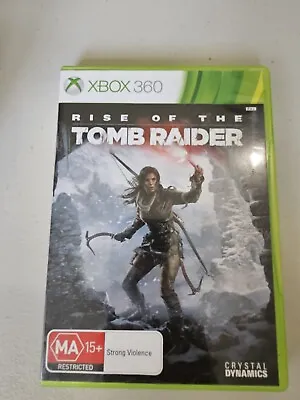Rise Of The Tomb Raider Xbox 360 No Manual Free Postage • $13