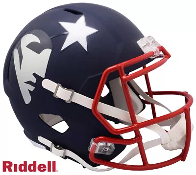 New England Patriots Full Size AMP Speed Replica Helmet New In Box 10382 • $199.99