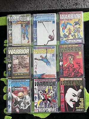 $60 • Buy Warrior Magazine 2 +15 Other Issues Comic Lot Marvelman V For ￼ Vendetta VG/FN