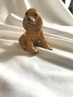 Vintage Mortens Studio Royal Design Ceramic Sitting Cocker Spaniel Dog • $54