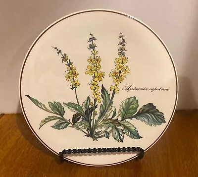 Villeroy & Boch Botanica 6.5  Trivet Vase Stand Agrimonia Eupatoria Yellow • $22.99