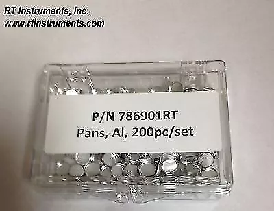 Standard Aluminum Sample Pans 200 Piece Set For TA Instruments • $63.72