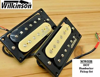 Wilkinson Hot Humbucker Pickups For Gibson® Epiphone® Zebra MIK • $32.95