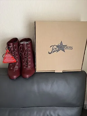 £32 • Buy Joe Browns Women’s Ladies Ankle Boots Burgundy Red Size 5 BNWT