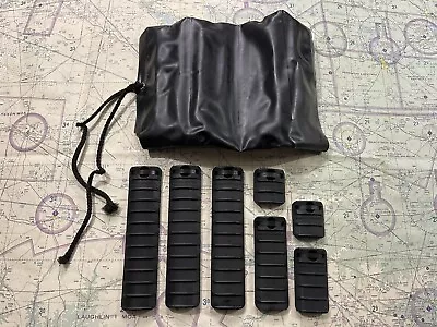 KAC Knights Cage Coded Complete Rail Cover Set Black / With Bag • $99.99