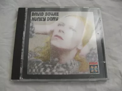 DAVID BOWIE HUNKY DORY ORIGINAL 1980s 1st PRESS RCA CD GERMANY FOR UK • £64.99