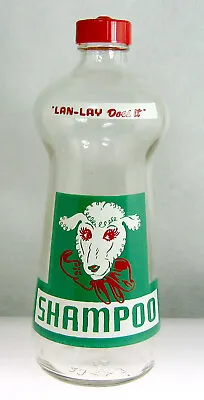 Vintage Lan Lay Shampoo Bottle Barber 35 • $20