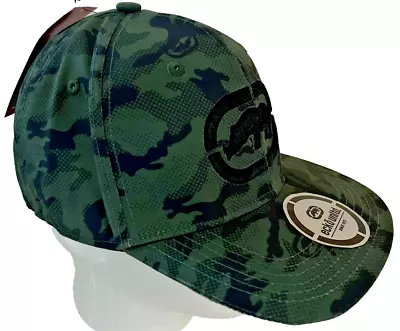 ECKO UNLTD CAMO CAP HAT Snapback Men’s New NWT Ecko Black Rhino OSFA • $26.95