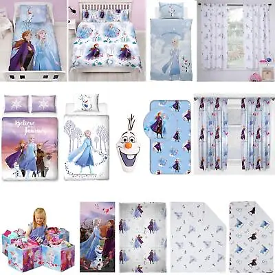 £34.90 • Buy Disney Frozen 2 - Duvet Cover Junior Single Double / Curtains / Blanket & More