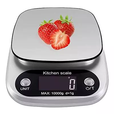 Food Scale 22lb Weight Grams Digital Kitchen Scales And Ounces For Cooking Bakin • $19.48