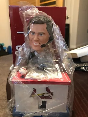 St. Louis Cardinals Mike Shannon Talking Bobblehead 2013 New And Boxed SGA • $65