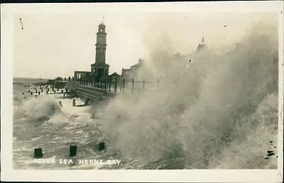 £7.63 • Buy Herne Bay Rough Sea Real Photo