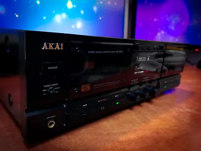 Akai GX-W45 🌈RaRe🌈 Vintage Stereo Cassette Deck • $1599