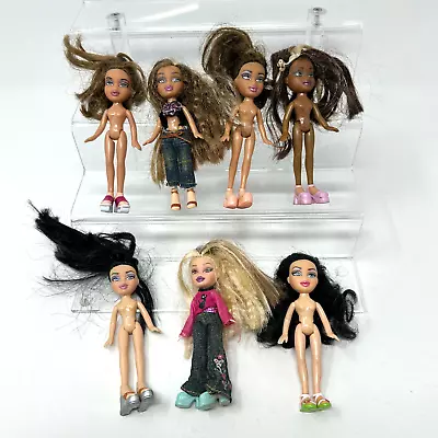 Lil Bratz Mini Dolls Lot Set Of 7 Not Complete 4.5  • $24.99