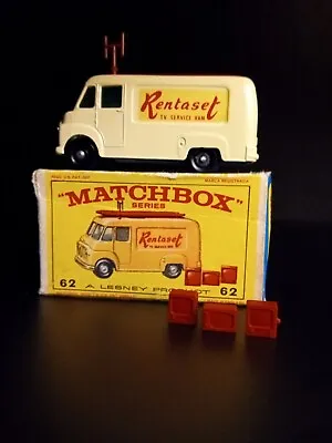 Matchbox #62B TV Service Van 1963 In Original E Type Box • $95