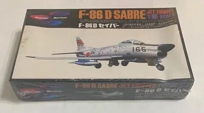 F-86D Sabre Jet Fighter 1/50 Scale Airplane Model Kit Plamodel Marusan Sealed • $14.99