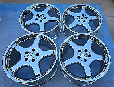 18  Newly Chromed W211 E Class E55 Mercedes Oem Factory Original Amg Wheels Rims • $1896