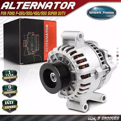 Alternator For Ford F-250 350 Super Duty 05-07 Excursion 110A 12V CW 8-Groove • $113.99