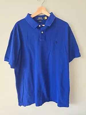 Polo Ralph Lauren XL Classic Fit Polo Shirt  Blue  • £10.99