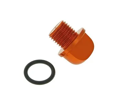 Malaguti F12 Phantom 100 Oil Filler Screw Plug - Orange • $8.21