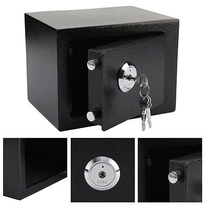 £21.75 • Buy 4.6l Solid Steel Safe Heavy Duty Fireproof Home Office Money Cash Valuables Box