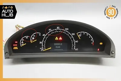 03-06 Mercedes W220 S600 Instrument Cluster Speedometer 2205401647 OEM 153k • $261.45