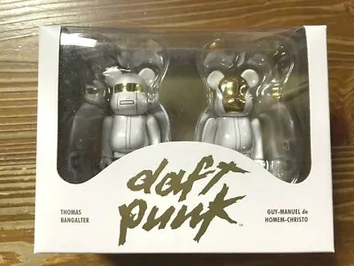 Medicom Toy BE@RBRICK 21 Daft Punk Bearbrick (WHITE SUITS Ver.) 2 PACK Set F/S • $258.99