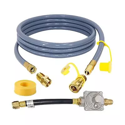 3Meter 1/2 Inch Natural Gas Hose With Quick Connect Fitting Natural Gas BBQ Hose • $144.42