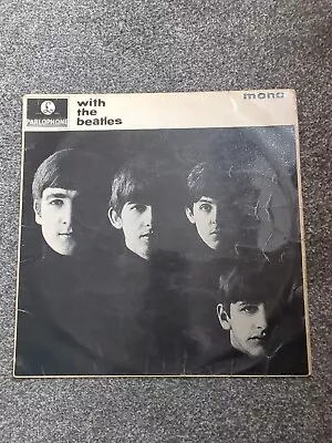 £30 • Buy *JOBETE* THE BEATLES - WITH THE BEATLES 1963 UK 1st VINYL LP PMC1206 VG AUDIO