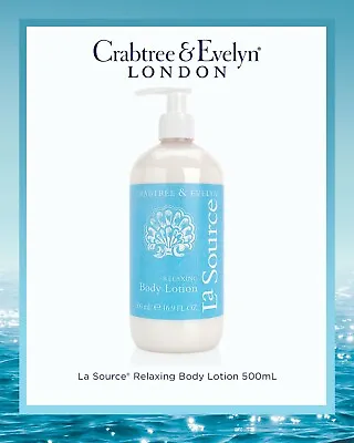 Crabtree And Evelyn La Source Relaxing Body Lotion 500ml • £45
