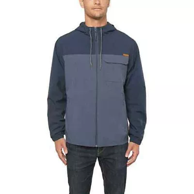 VOYAGER MENS WINDWEAR WIND/WATER RESISTANT STRETCH JACKET (Total Eclipse M) NWT • $25.06