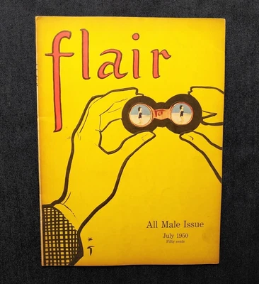 $157.45 • Buy 1950 Flair Rene Gruot Cover All Men Special Feature Gentleman Style/College Fash
