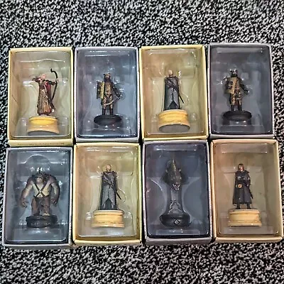 8 Eaglemoss Lord Of The Rings Chess Pieces - Dark & Light Set #4 (Brand New) • £12