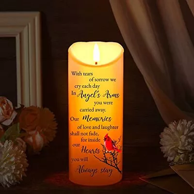 Memorial Candles Memorial Gifts LED Memorial Candles For Loss Of Loved One Sy... • $20.28