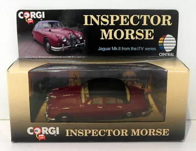 Corgi 1/43 Scale Metal Model 96682 - Jaguar Mk2 Inspector Morse - Maroon • £54.99