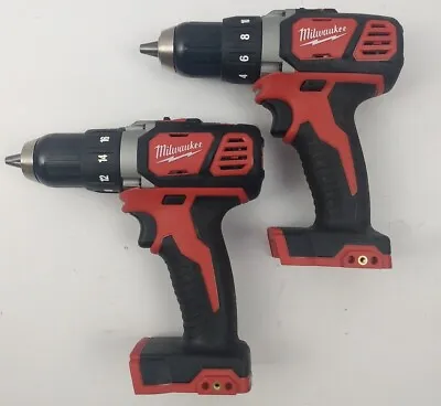 LOT OF 2 Milwaukee 2606-20 18V Lithium-Ion Cordless 1/2 In. Drill Driver • $79.99